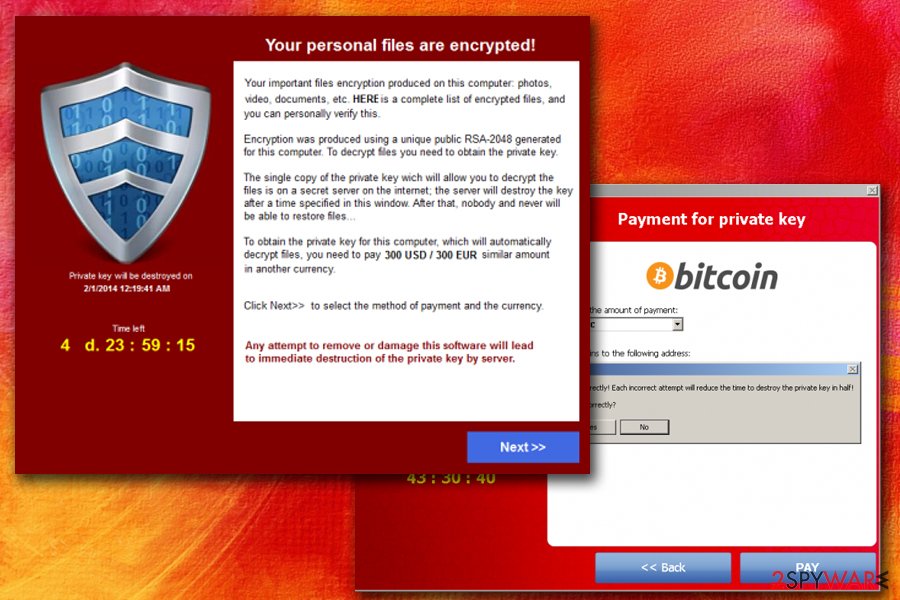 CryptoLocker ransomware