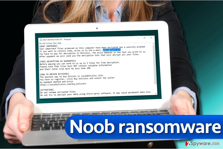 Noob ransomware virus
