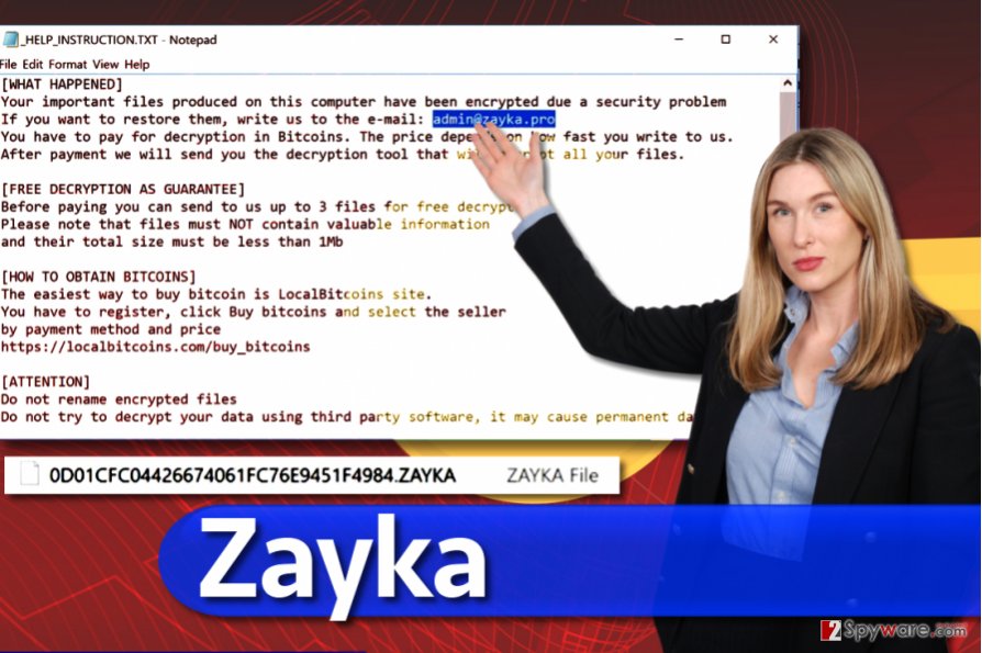 CryptoMix Zayka virus