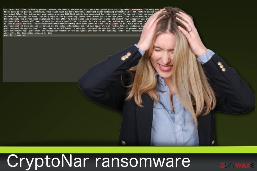 CryptoNar ransomware virus