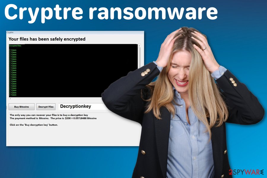 Cryptre ransomware virus