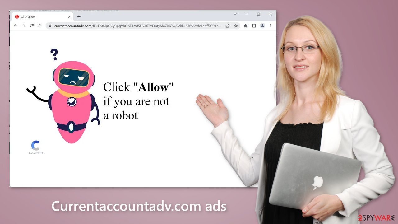 Currentaccountadv.com ads