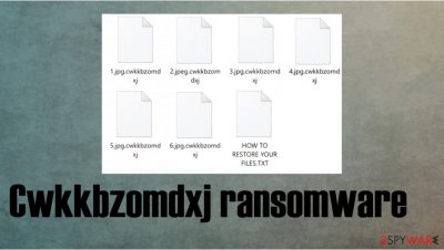Cwkkbzomdxj ransomware