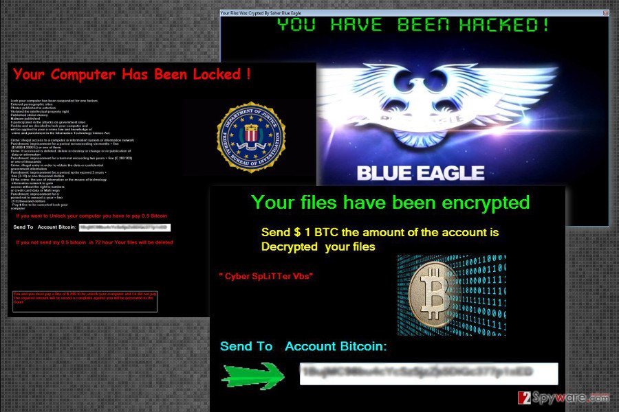 The picture of Cyber SpLiTTer Vbs virus The picture of Cyber SpLiTTer Vbs virus