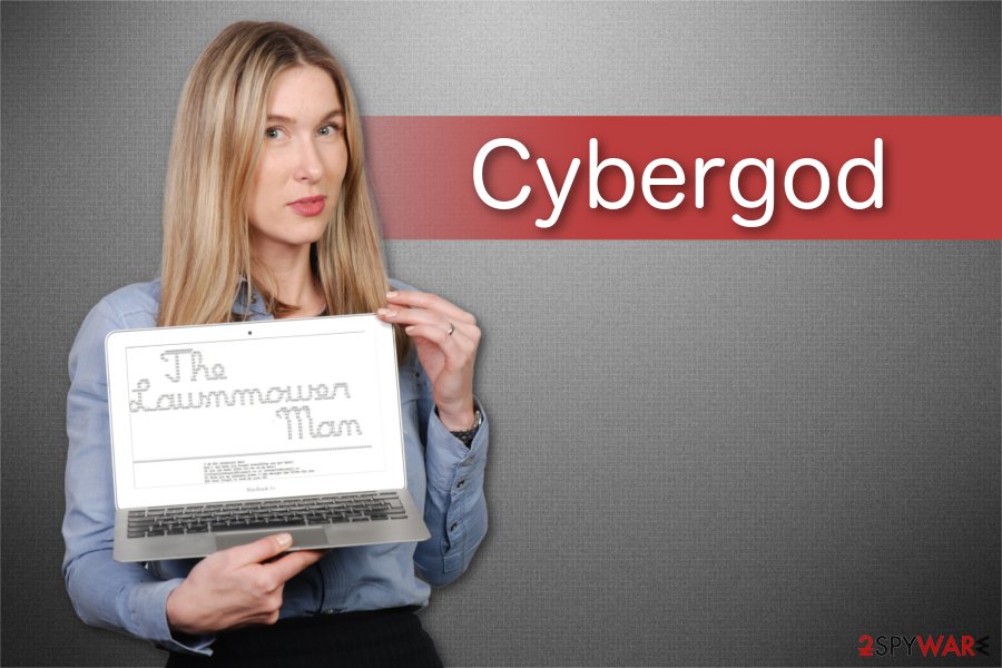 Cybergod ransomware illustration