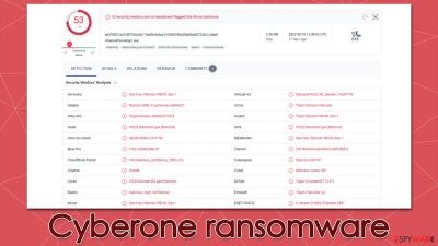 Cyberone ransomware
