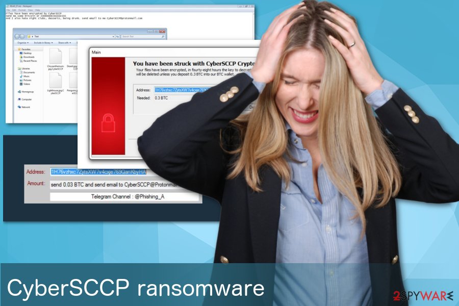 CyberSCCP ransomware virus 