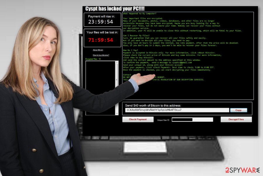 Cyspt ransomware