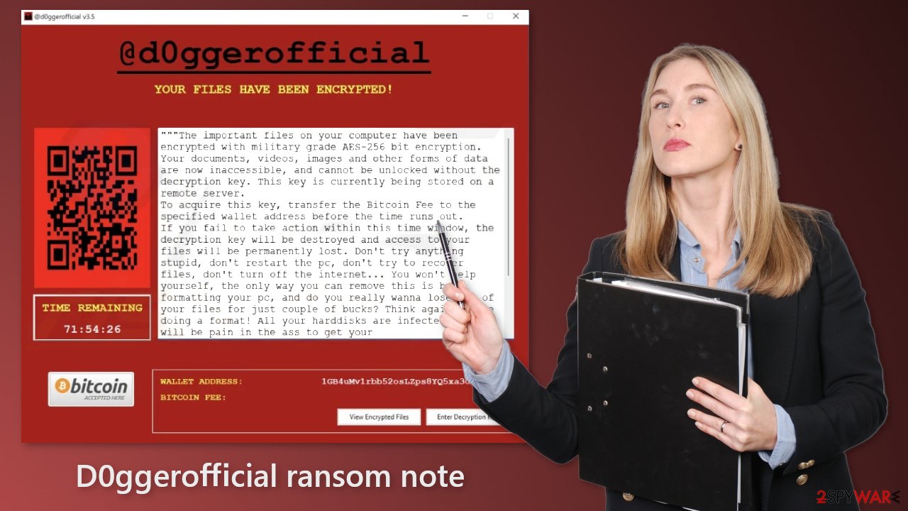 D0ggerofficial ransom note