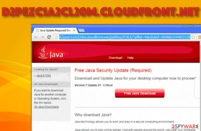D2pezc1a2cl20m.cloudfront.net adware