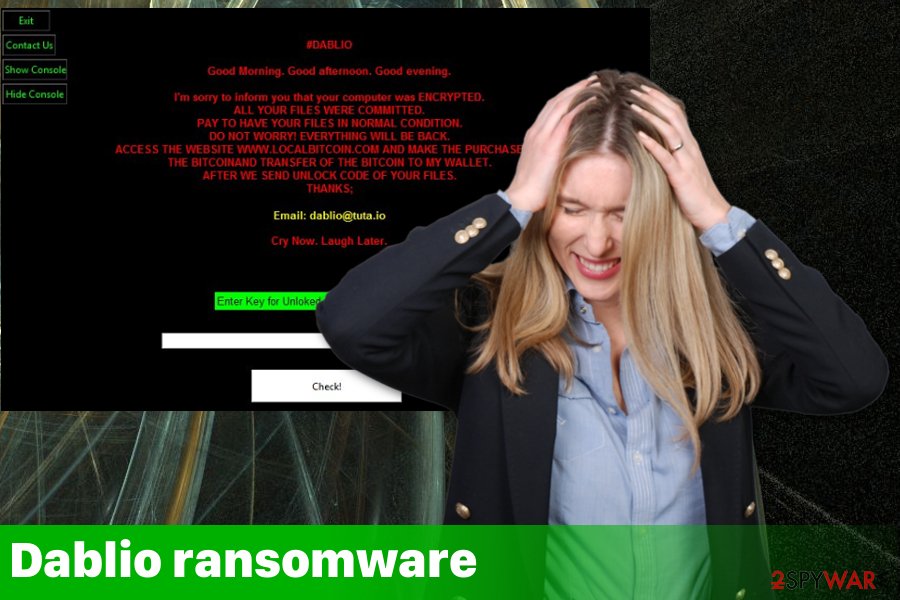 Dablio ransomware virus