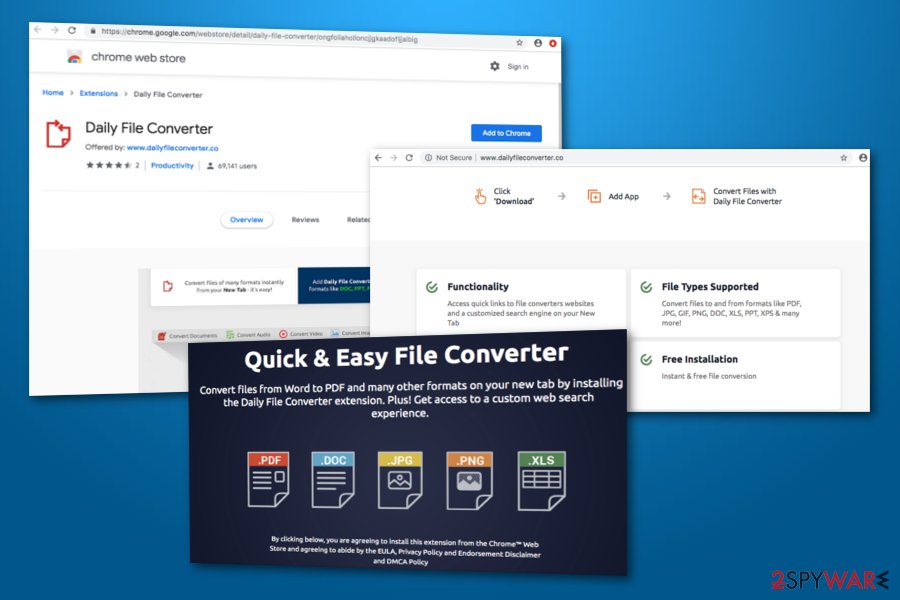 Daily File Converter adware