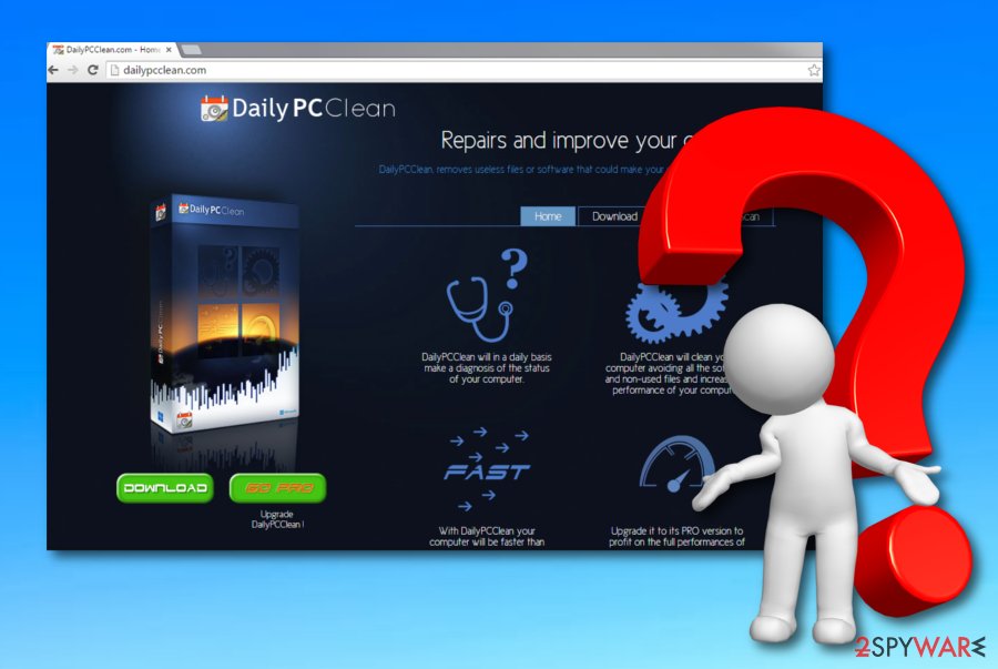 DailyPCClean virus