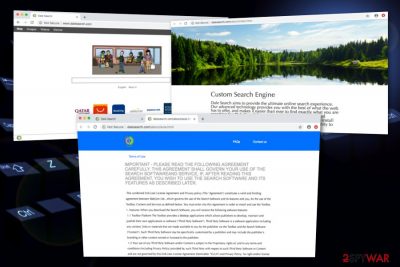 DaleSearch browser hijacker