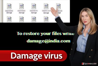 Damage ransomware virus