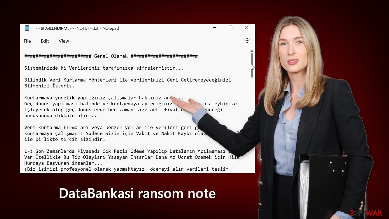 DataBankasi ransom note