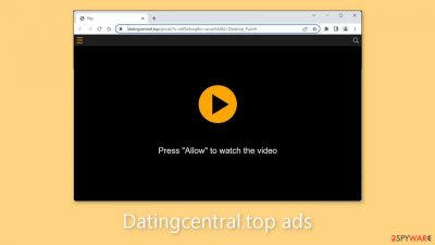 Datingcentral.top ads