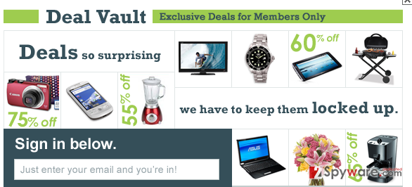 Deal Vault virus snapshot Deal Vault virus snapshot