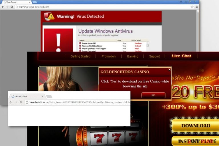 Dealclicks.us adware