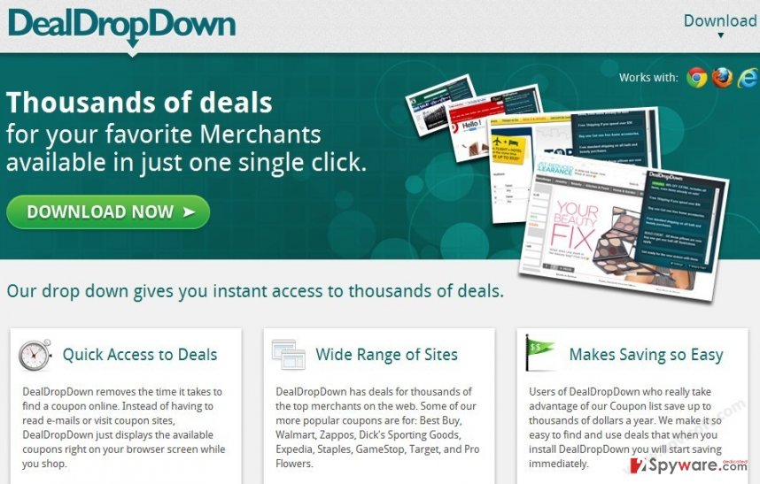 DealDropDown snapshot DealDropDown snapshot
