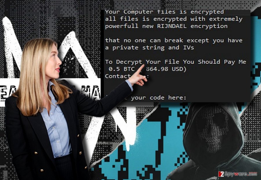 The image illustrating DeathNote Hackers malware The image illustrating DeathNote Hackers malware