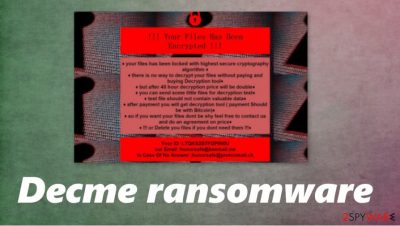 Decme ransomware