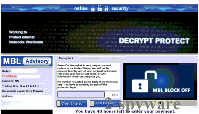 Decrypt Protect virus snapshot Decrypt Protect virus snapshot