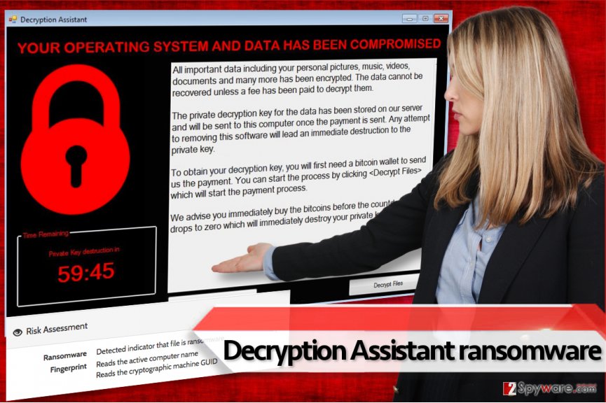 Decryption Assistant ransomware