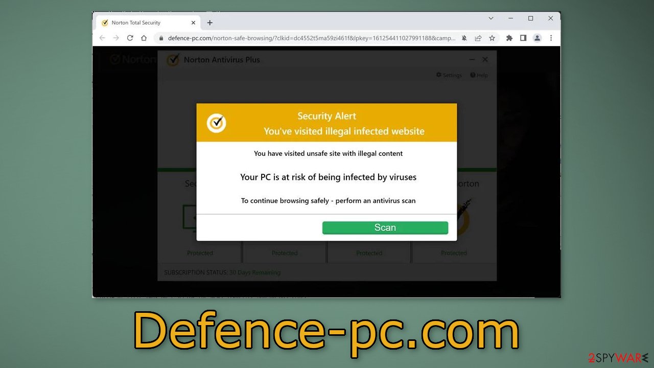 Remove Defence-pc.com ads (fake) - Free Instructions