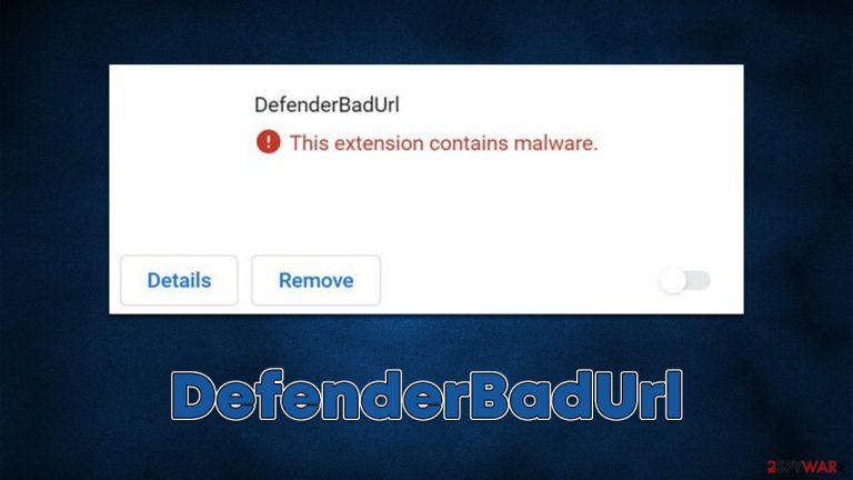 DefenderBadUrl adware