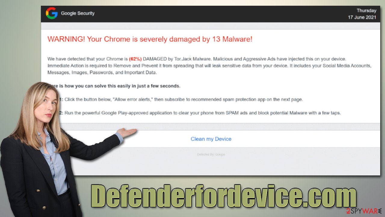 Defenderfordevice.com scam