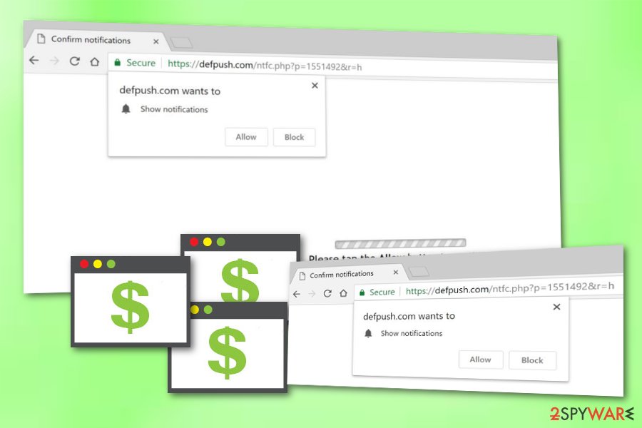 Defpush adware program