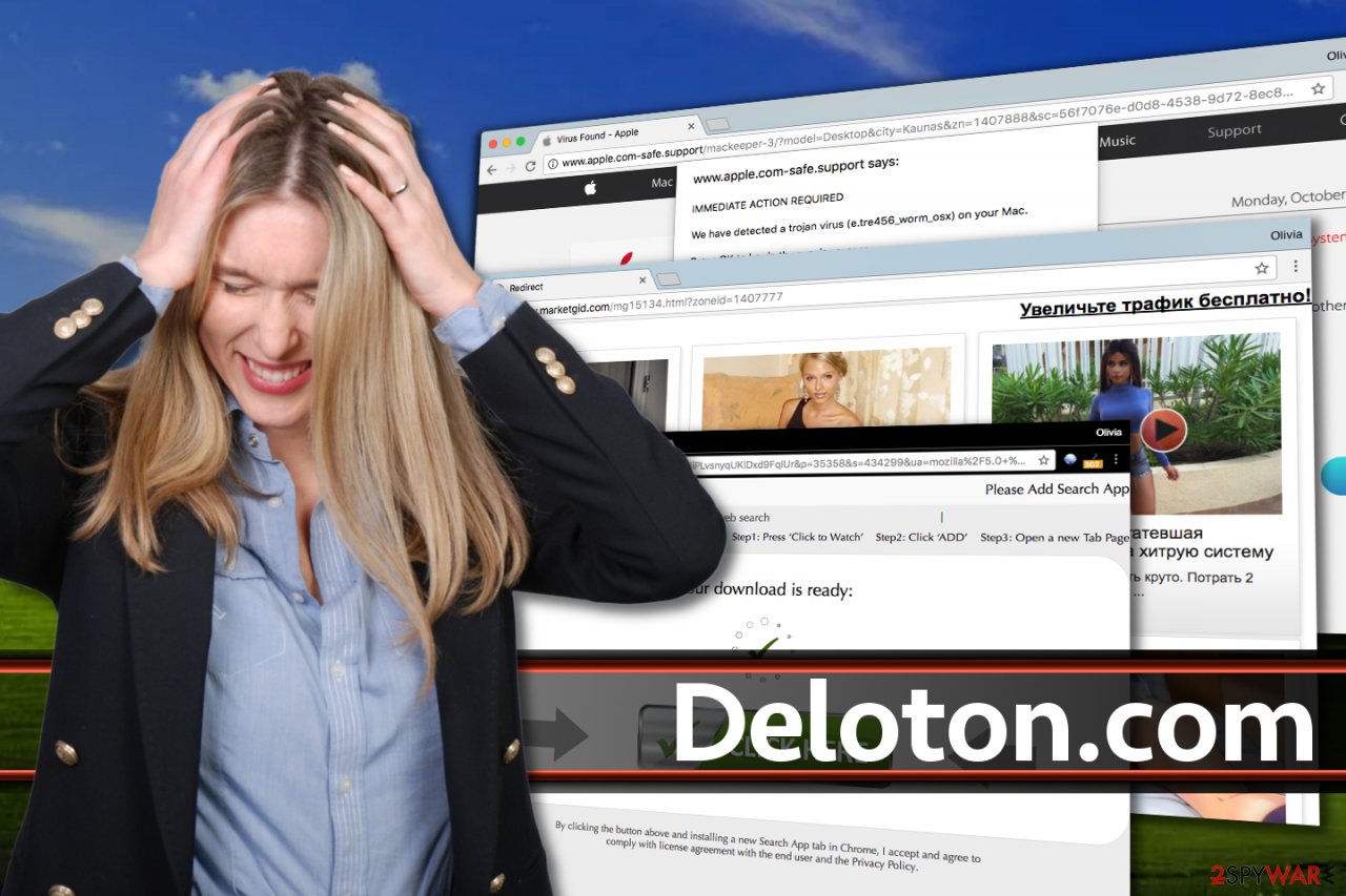 Deloton.com ads
