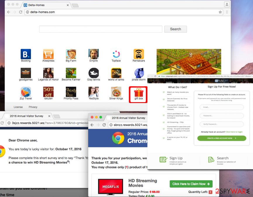 Delta-homes redirects to suspicious websites Delta-homes redirects to suspicious websites