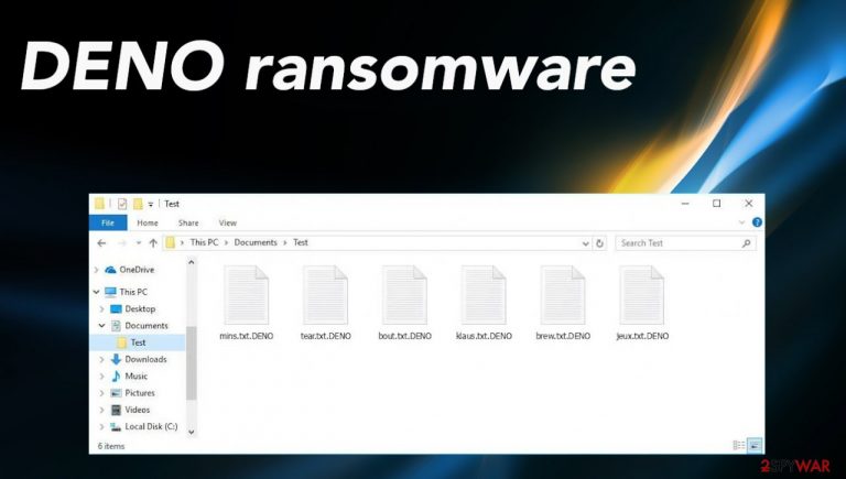 DENO file virus