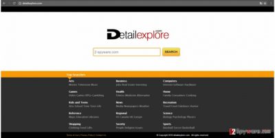 Detailexplore.com virus