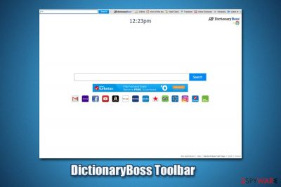 DictionaryBoss Toolbar