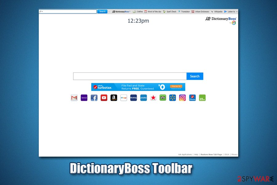Remove DictionaryBoss Toolbar (Removal Instructions) 2020 update