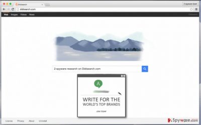 Didisearch.com redirect virus