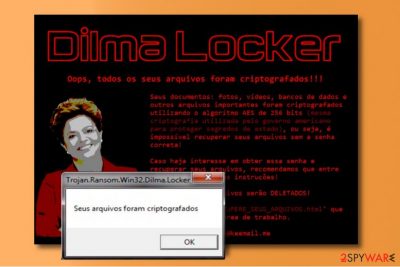 DilmaLocker ransomware