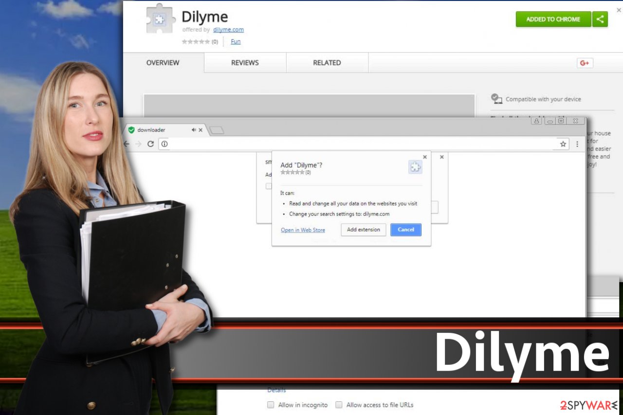 Dilyme redirect virus