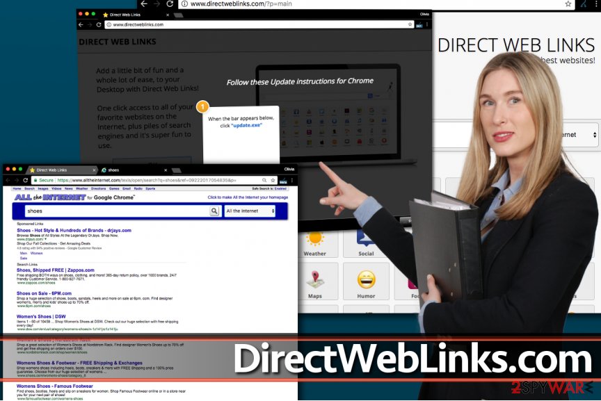 DirectWebLinks.com redirect virus