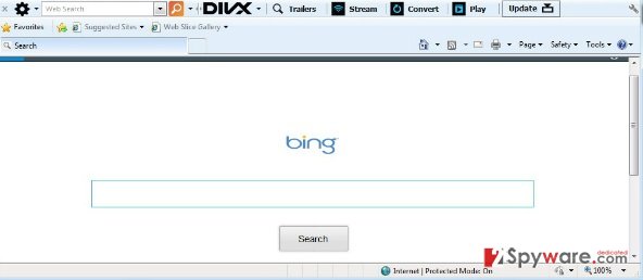 DivX Browser Bar Toolbar snapshot DivX Browser Bar Toolbar snapshot