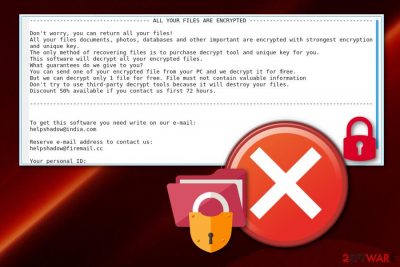 Djvu ransomware virus