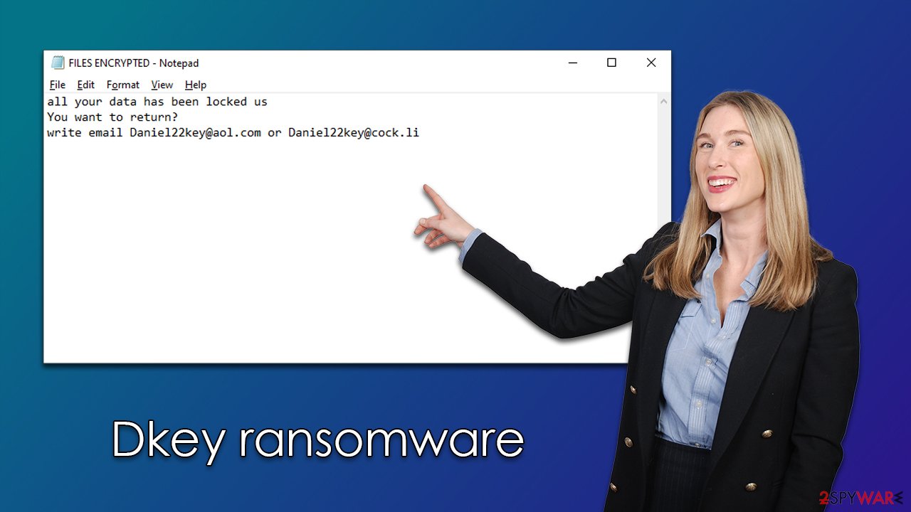 Dkey ransomware virus