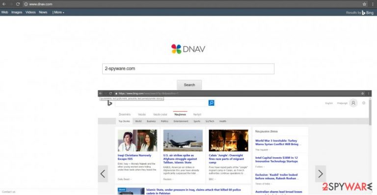 Dnav.com virus
