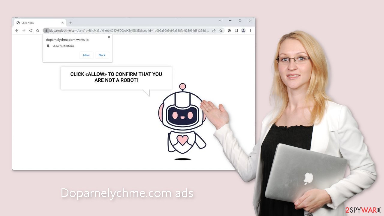 Doparnelychme.com ads