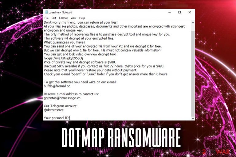 Dotmap ransomware