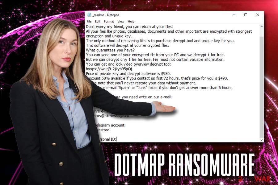 Dotmap ransomware virus