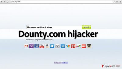 Dounty.com hijacker 